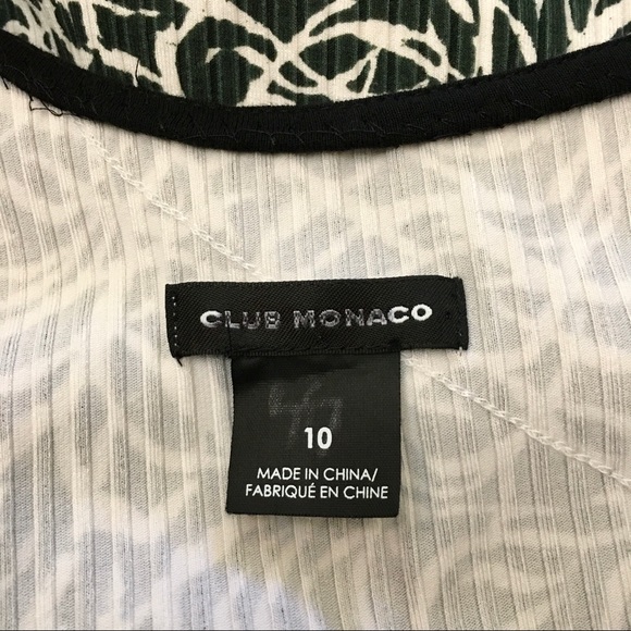 CLUB MONACO Asymmetrical Ribbed Pattern High Low Maxi Dress Women’s Size 10 - Picture 12 of 14